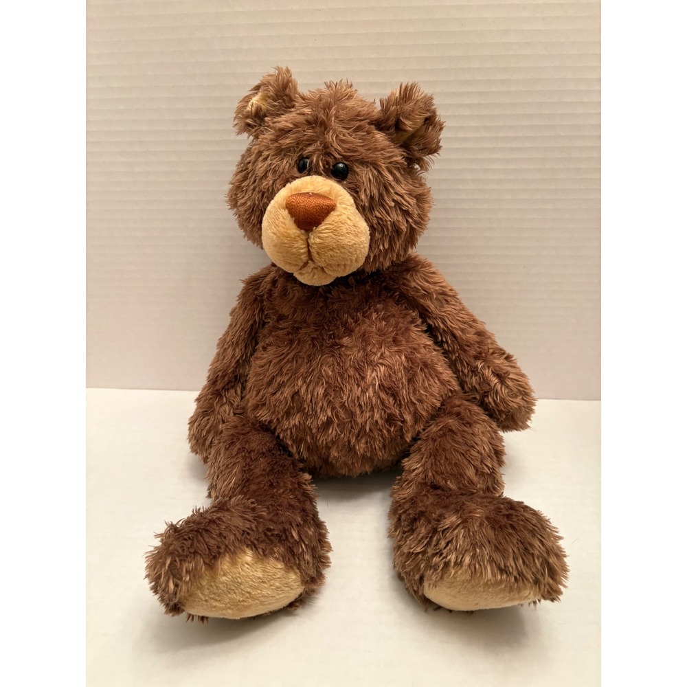 Gund Timber Brown Shaggy Teddy Bear Plush Stuffed Animal 15158